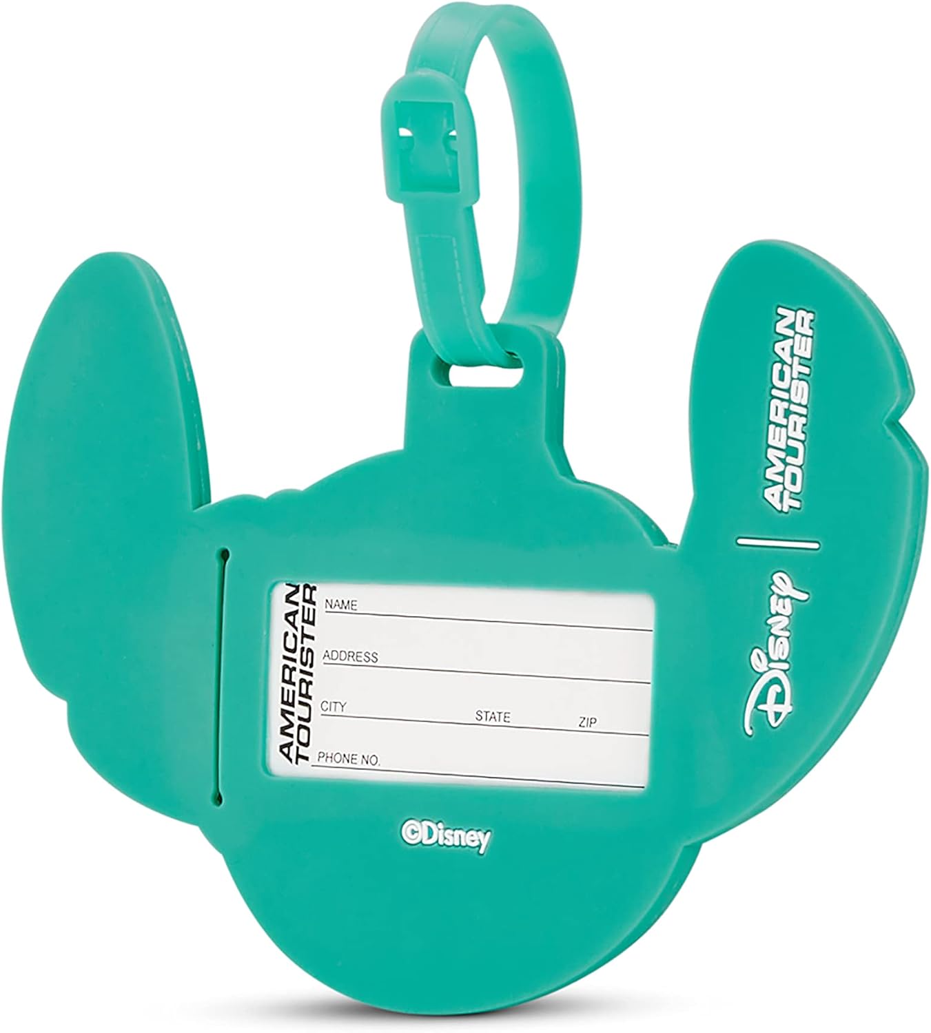 American Tourister Disney Luggage Tag, Blue, One Size - Image 2