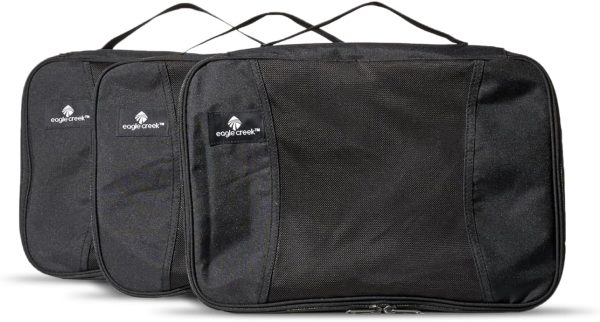 Eagle Creek Pack-It Original Packing Cubes for Travel Set - Durable, Ultra-Lightweight Suitcase Organizer Bags with 2-Way Zippers & Grab Handles