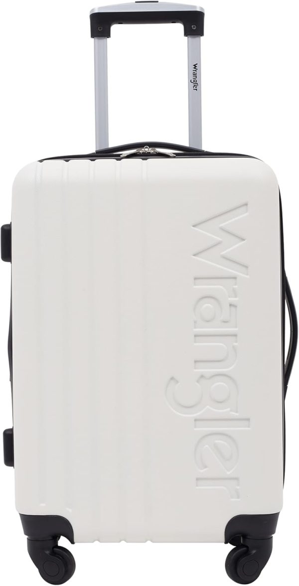 Wrangler Luggage Set, Beige, 20" Carry-On - Image 2